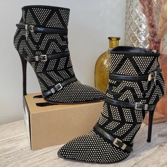 Cesare Paciotti Swarovski Dagger Stilettos - Picture 5 of 6